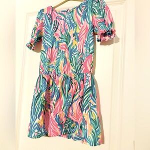 Girl’s Lilly Pulitzer Romper. Great Condition. Size 6-7.